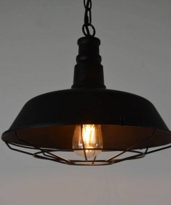 Lampara Vintage Campana Industrial Incluye Ampolleta Vintage