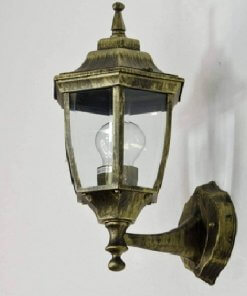 Farol Aplique De Pared Estilo Clasico Exterior Cafe