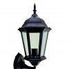 Farol Aplique De Pared Estilo Clasico Exterior Negro 44cm