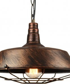 Lampara Campana Vintage Retro Industrial Envejecida