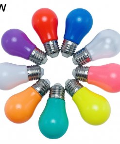 Ampolleta Led Decorativa Variedad De Colores 5w G45 E27
