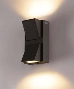 Lampara Aplique Led De Pared Bidireccional 8w Luz Calida 3000K°
