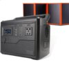 Estación de Energía Portátil 1000W con panel Solar