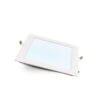 Foco Led Panel Cuadrado Embutido 12w Luz Calida Y Fria