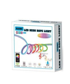 Tira Led Neon Rgb 5m Usb, Musical, Control Remoto Y App Ip67 Rgb