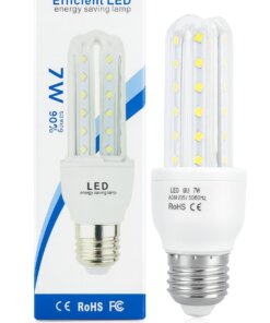 Ampolleta LED 7W E27 6500K Luz Fría 12cm – Bajo Consumo y Alta Iluminación