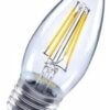 Ampolleta Led Vela Filamento 4w E27 Luz Calida