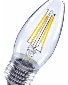 Ampolleta Led Vela Filamento 4w E27 Luz Calida
