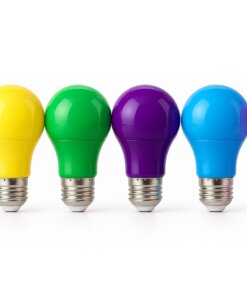 Ampolleta Led De Color 9w E27 220v Deco Exterior E Interior