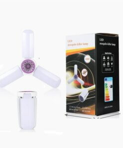 Lámpara Led Mata Mosquitos 45w Plegable E27 Y Atracción Uv