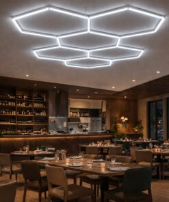 Alternative view of Lámpara Led Geométrica Hexagonal Modular 100w 2x2 Metros