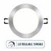 Panel Led Embutido Redondo 9w Dimeable Luz Día 4000k Ø100mm