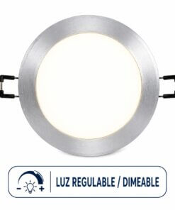 Alternative view of Panel Led Embutido Redondo 9w Dimeable Luz Día 4000k Ø100mm