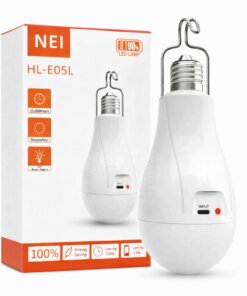 Alternative view of Ampolleta Led Emergencia Recargable E27 20w Luz Fría Usb