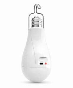 Ampolleta Led Emergencia Recargable E27 20w Luz Fría Usb