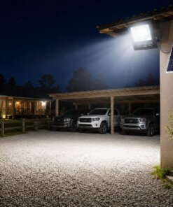 Alternative view of Foco Solar LED Exterior 800W con Panel Solar 45x45 cm y Control Remoto – IP67 Luz Blanca 6500K