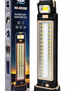 Alternative view of Lámpara LED Solar Recargable Portátil HS-8035B Multifunción USB Emergencia Camping