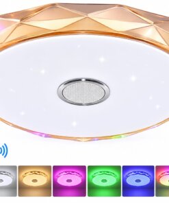 Lámpara Plafón LED Smart Music Light RGB 36W Bluetooth